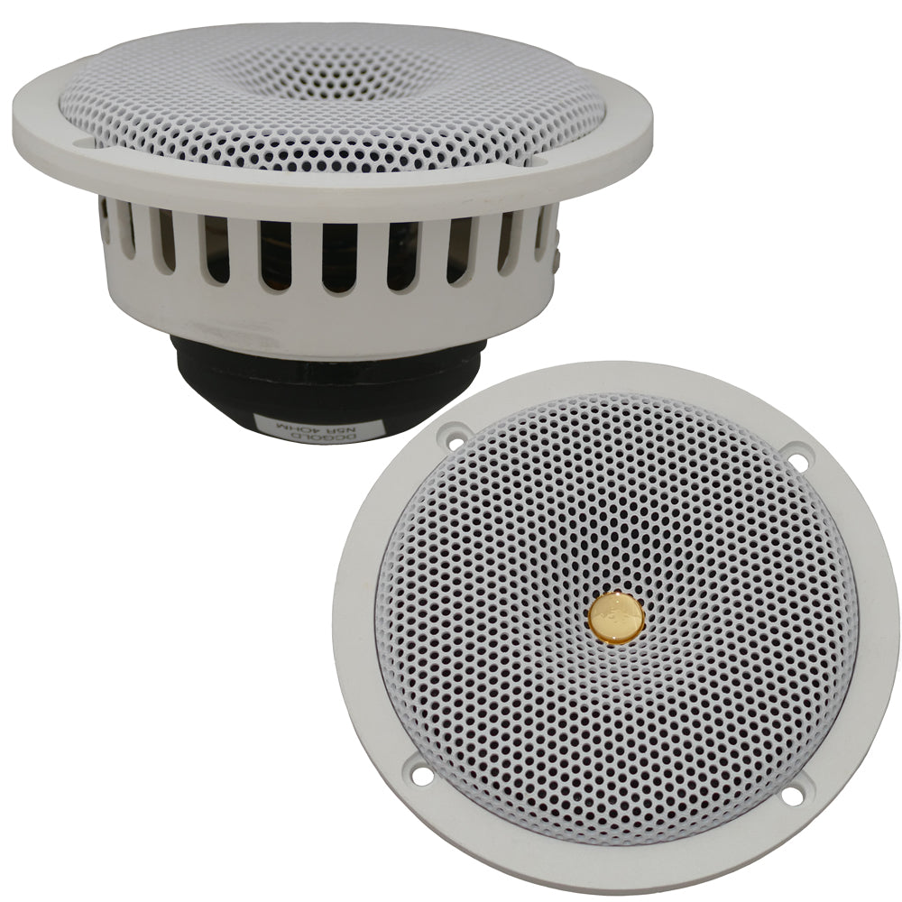 DC GOLD AUDIO N5R 5.25" Reference Series Speakers - 4 OHM - (Pair) White [N5R WHITE 4 OHM]