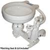 Raritan Standard Manual Toilet - White - Marine Size Bowl [PHII]