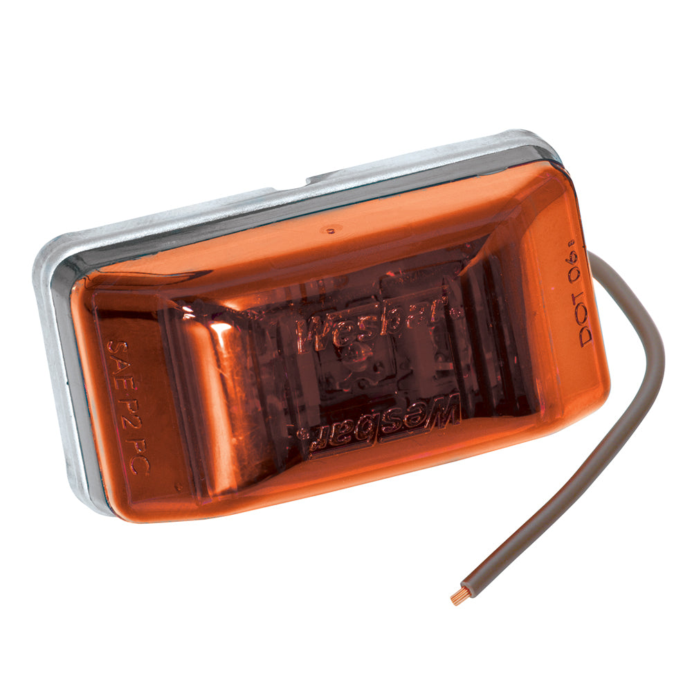Wesbar LED Clearance-Side Marker Light #99 Series - Amber [401565]