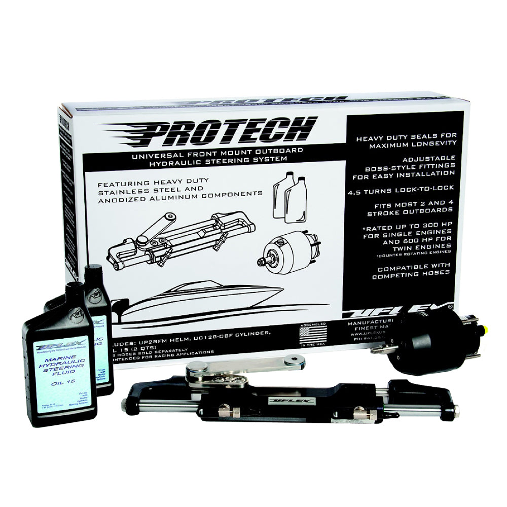 UFlex Protech 1.0 Front Mount OB Hydraulic System - No Hoses Included [PROTECH 1.0]