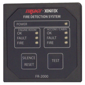 Xintex 2 Zone Fire Detection & Alarm Panel [FR-2000-R]