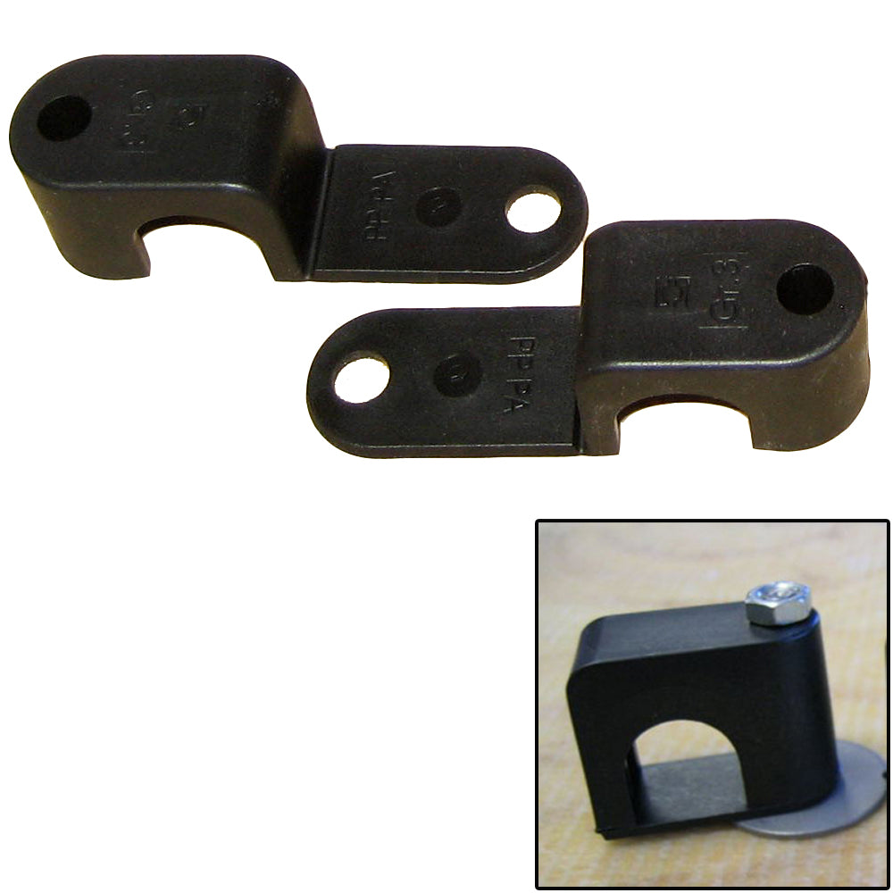 Weld Mount Single Poly Clamp f/1/4" x 20 Studs - 5/8" OD - Requires 1.5" Stud - Qty. 25 [60625]