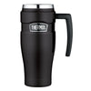 Thermos Stainless King Vacuum Insulated Travel Mug - 16 oz. - Stainless Steel/Matte Black [SK1000BKTRI4]