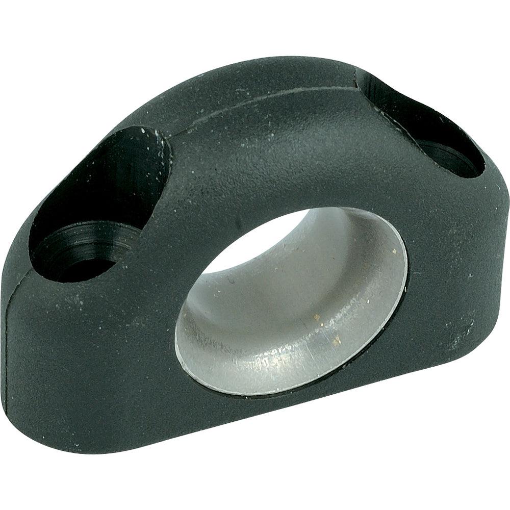 Ronstan Fairlead Black Plastic w/Stainless Steel Liner - 11.5mm (7/16") ID [PNP122]