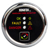 Xintex Gasoline Fume Detector & Alarm w/Plastic Sensor - Chrome Bezel Display [G-1C-R]