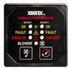 Xintex Gasoline Fume Detector & Blower Control w/2 Plastic Sensors - Black Bezel Display [G-2BB-R]