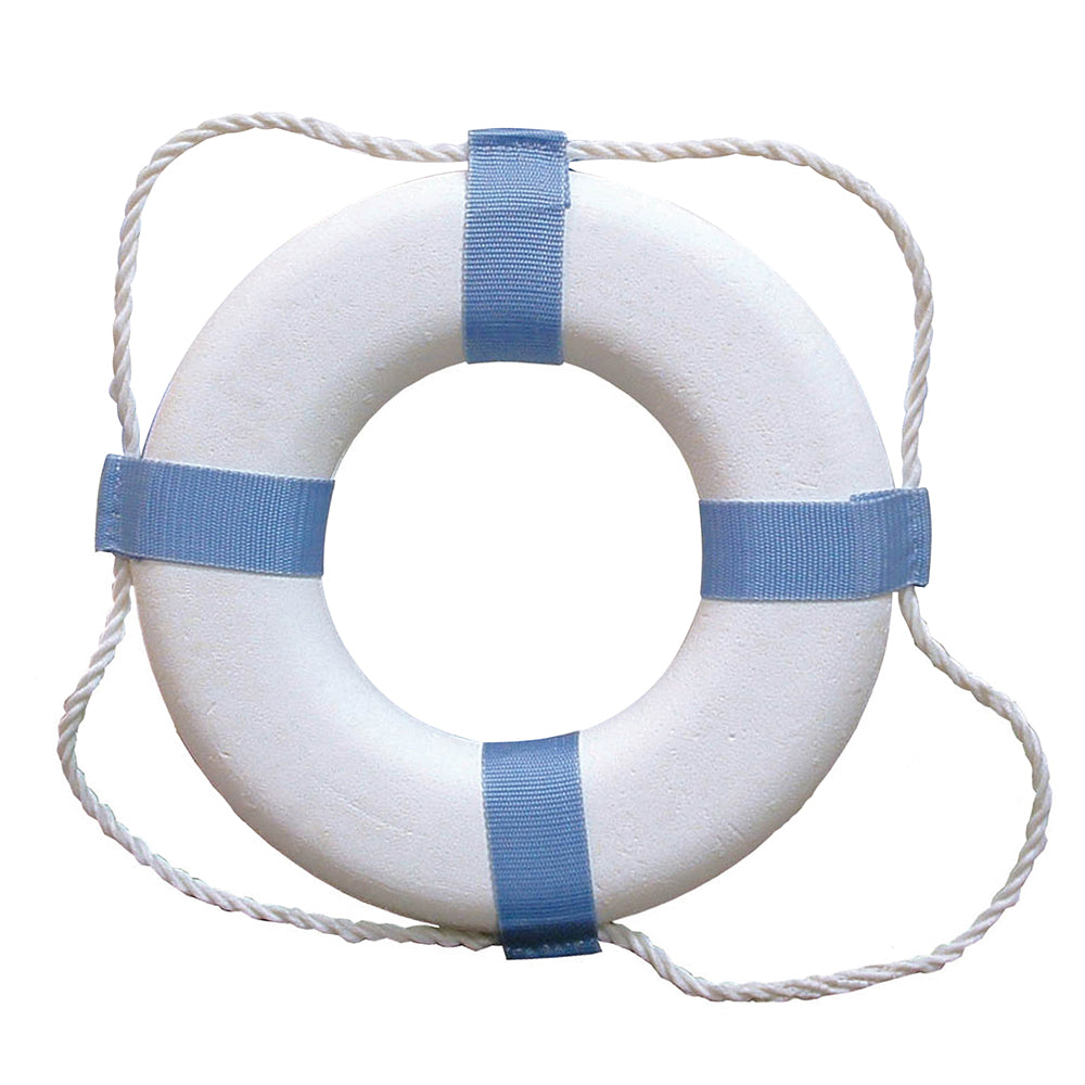 Taylor Made Decorative Ring Buoy - 17" - White/Blue - Not USCG Approved [371]