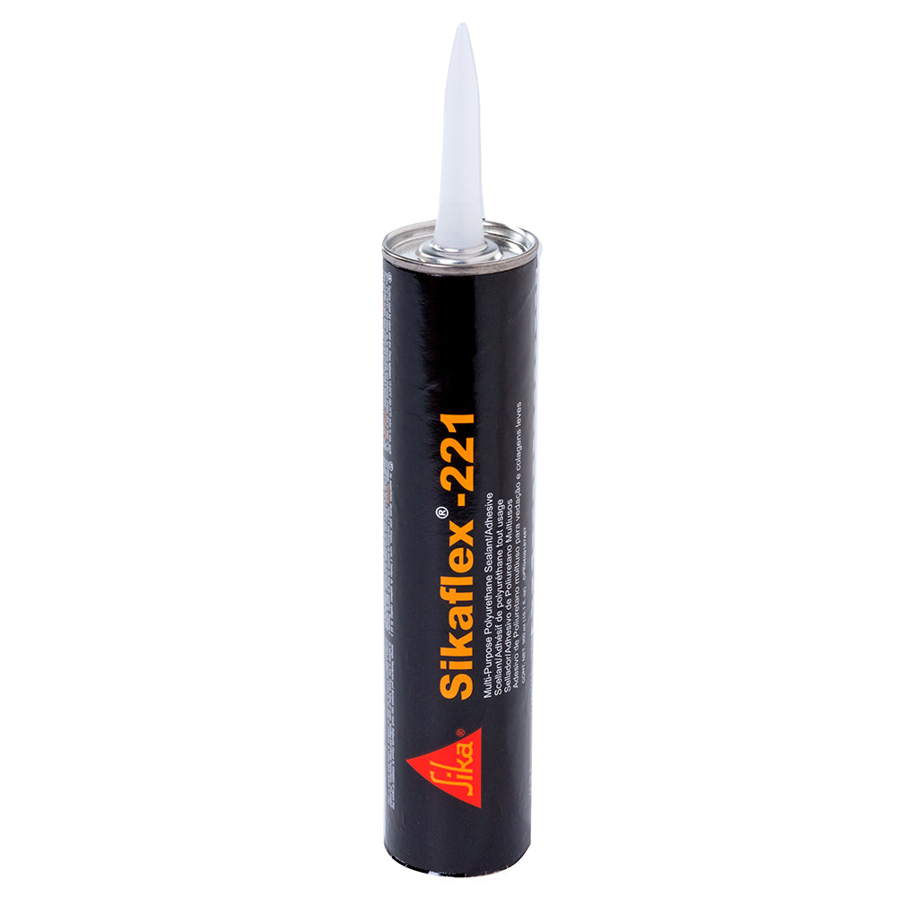 Sika Sikaflex 221 Multi-Purpose Polyurethane Sealant/Adhesive - 10.3oz(300ml) Cartridge - Colonial White [106449]