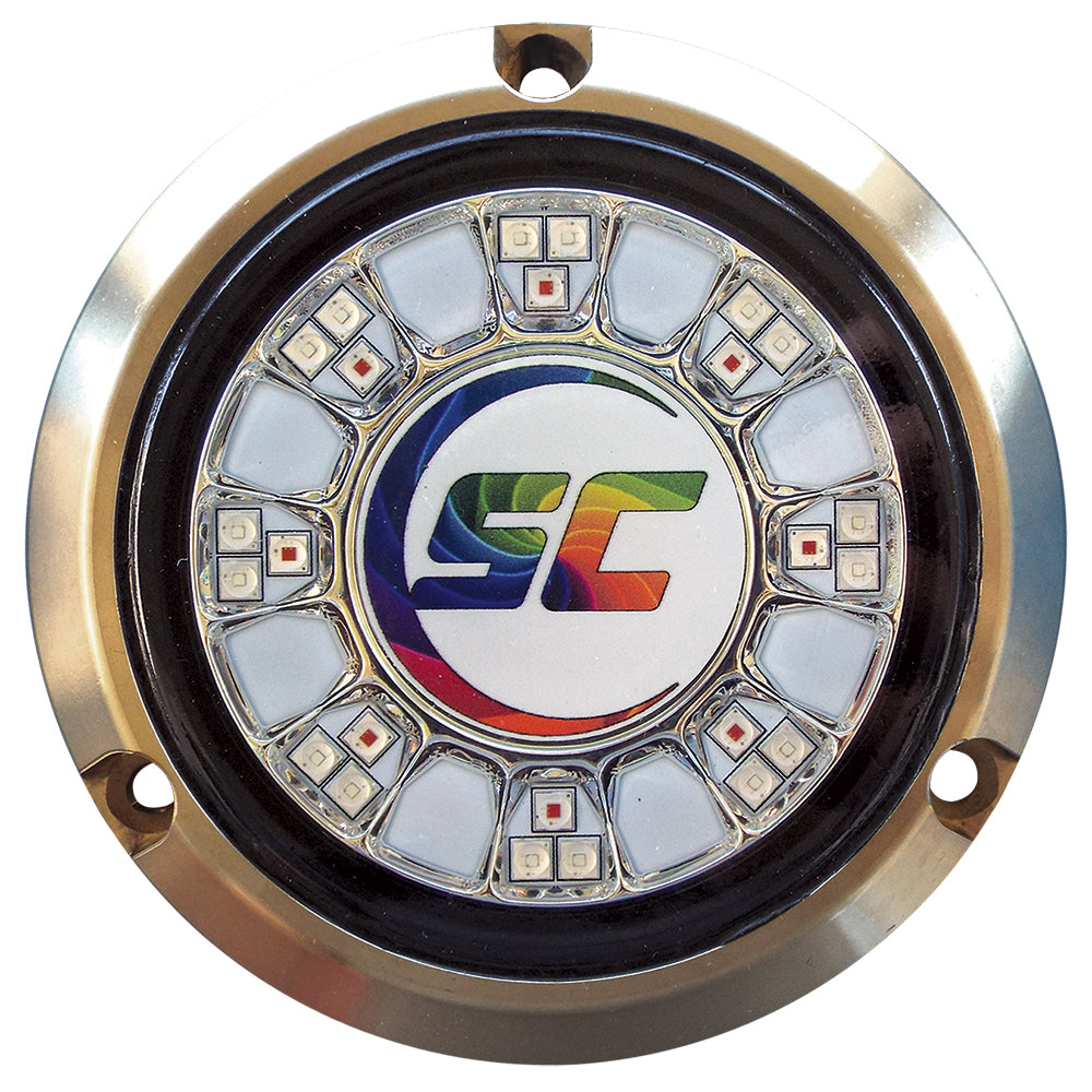 Shadow- Caster SCR-24 Bronze Underwater Light - 24 LEDs - Full Color Changing - *Case of 4* [SCR-24-CC-BZ-10CASE]