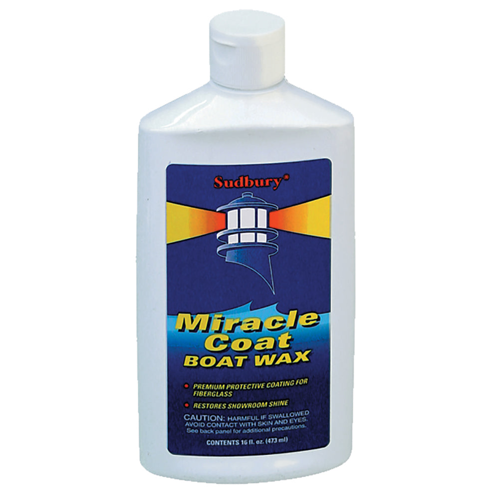 Sudbury Miracle Coat Boat Wax - 16oz Liquid - *Case of 6* [412CASE]