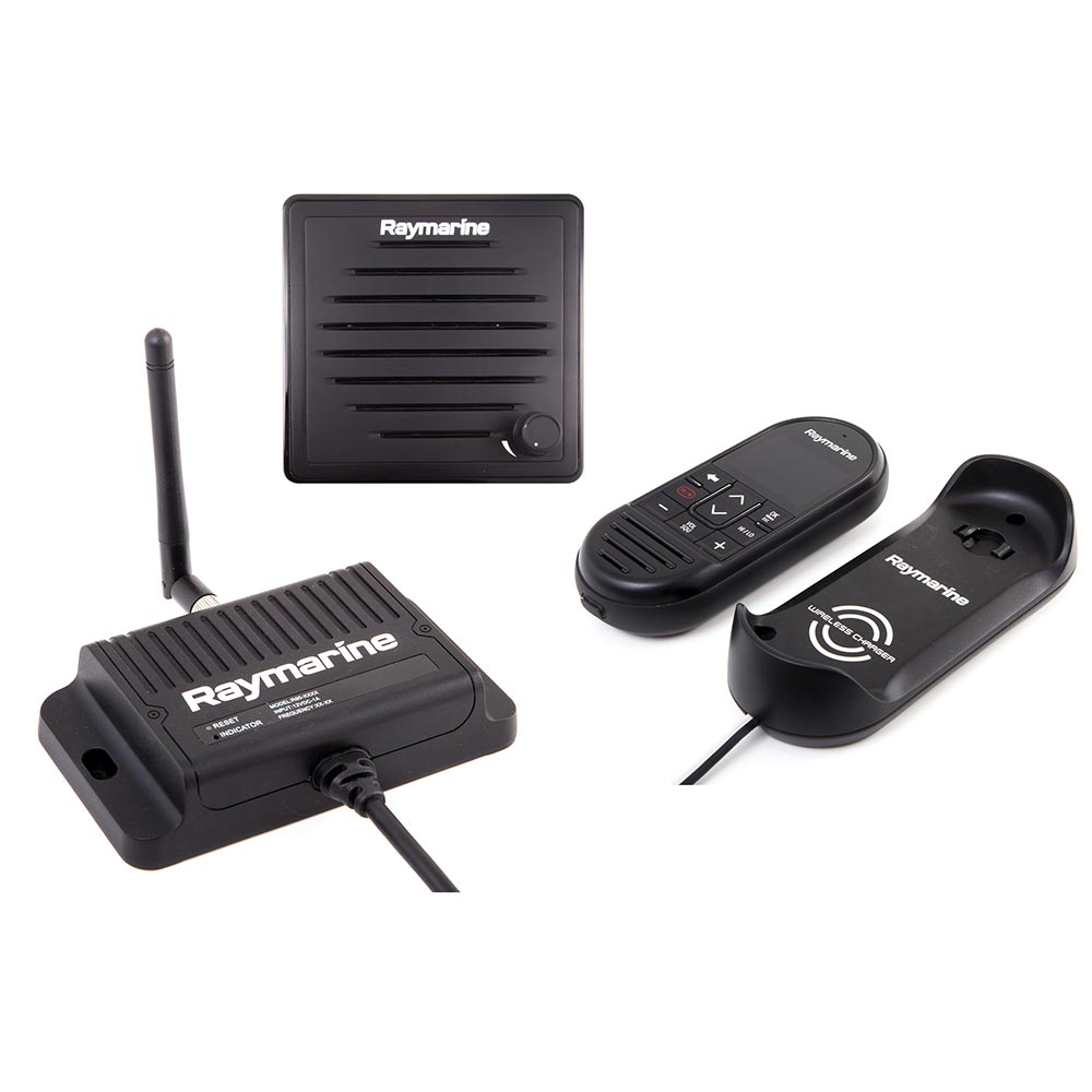 Raymarine Ray90 Wireless First Station Kit with Passive Speaker, Wireless Handset  Wireless Hub [T70433]