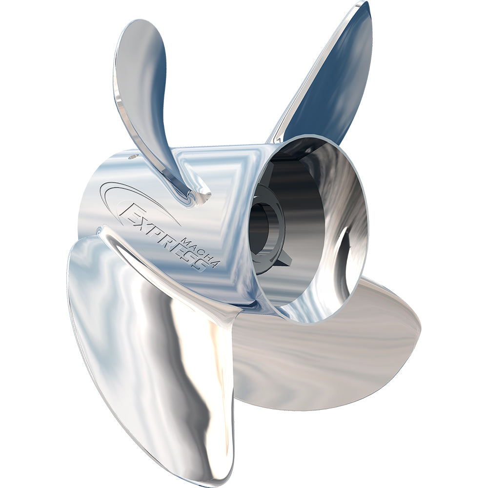 Turning Point Express Mach4 Right Hand Stainless Steel Propeller - EX-1513-4 - 4-Blade - 15.3" x 13" [31501330]