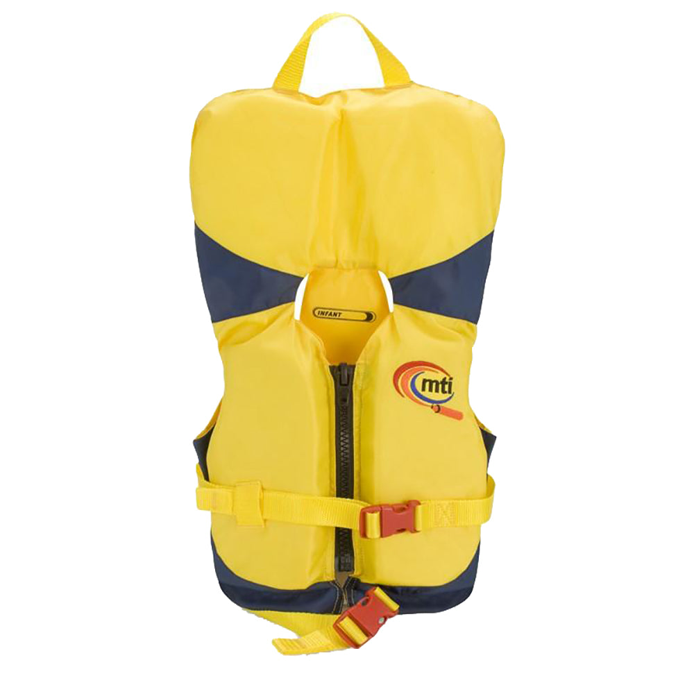 MTI Infant Life Jacket w/Collar - Yellow/Navy - 0-30lbs [MV201I-844]