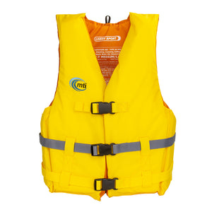 MTI Livery Sport Life Jacket - Yellow/Gray - X-Small/Small [MV701D-XS/S-222]