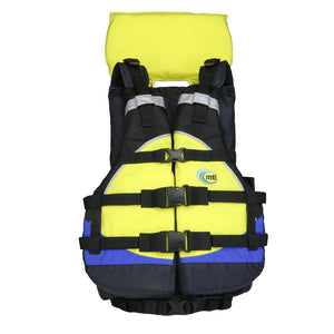MTI Explorer V Rafting Life Jacket - Blue/Yellow [MV908A-810]