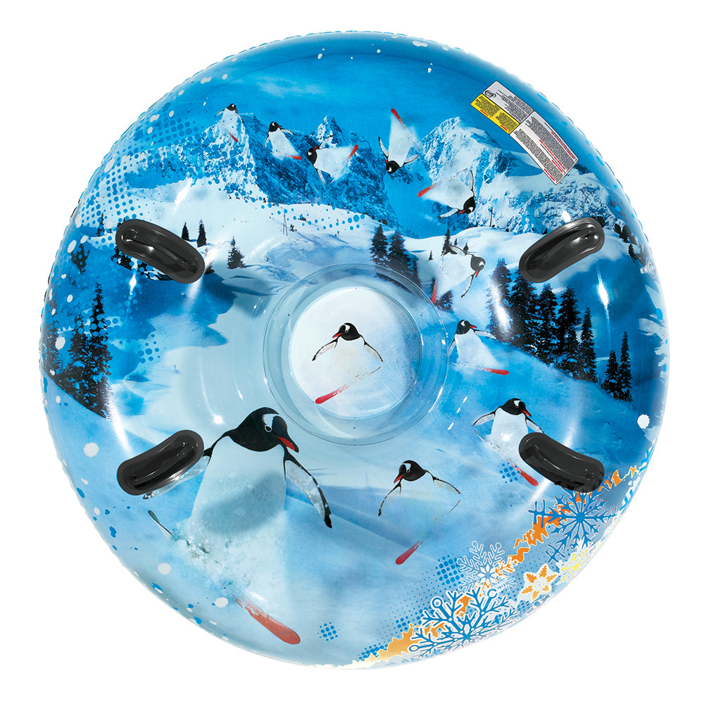 Aqua Leisure 48" Pipeline Sno Mega 2-Person Sno-Tube - Air Penguin [AW-4452TWM]