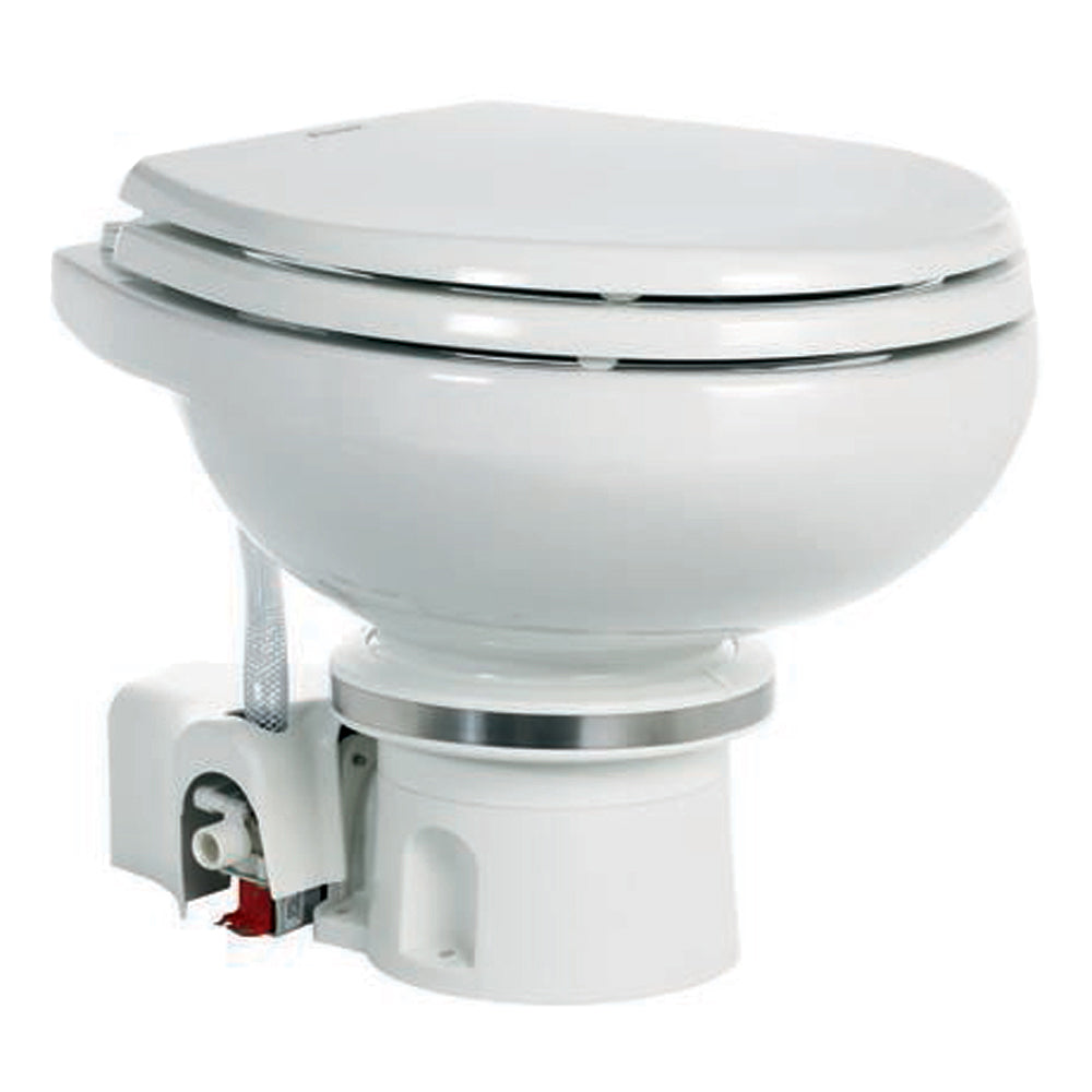 Dometic MasterFlush 7120 White Electric Macerating Toilet w/Orbit Base - 24V - Fresh Water [9108832317]