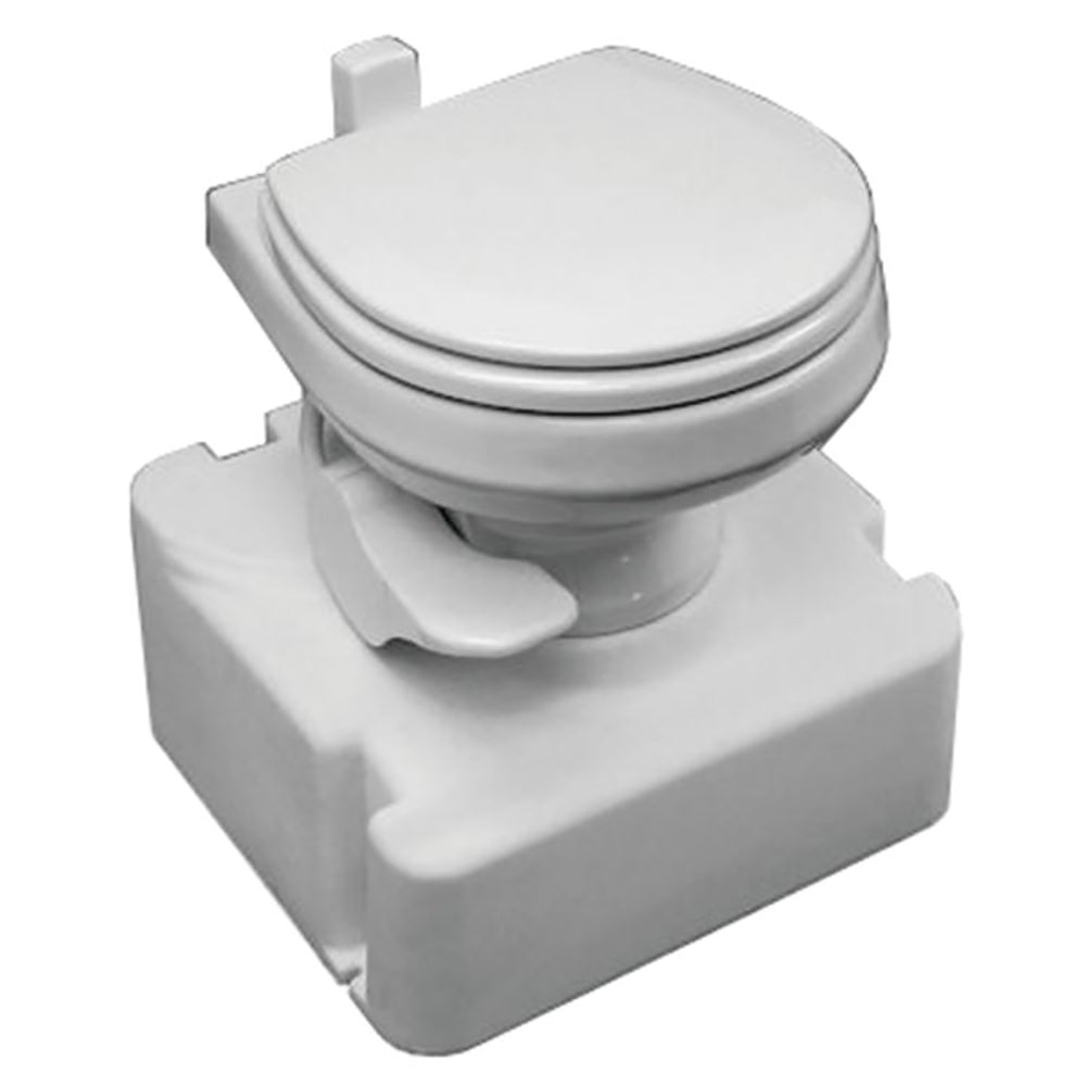 Dometic M28 - 711 Traveler Gravity Toilet w/Tank - White [9108554398]