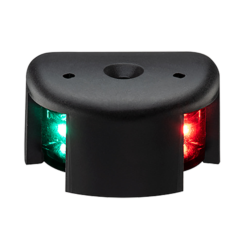 Aqua Signal Series 28 Bi-Color LED Deck Mount Light - Black Housing [28100-7]