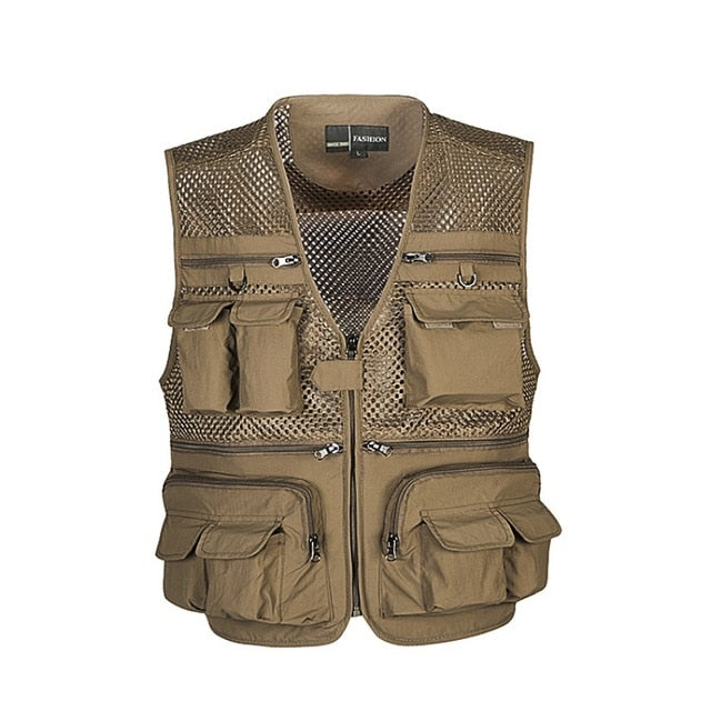 Fishing Vest Breathable Mesh Quick Dry