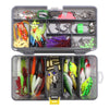 168Pcs Fishing Gear Set Hooks and Lures