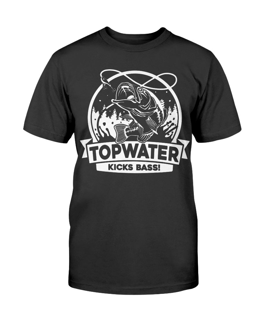 Topwater Kicks Bass! - T-Shirt