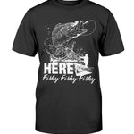 Here Fishy Fishy Fishy - T-shirt
