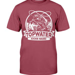 Topwater Kicks Bass! - T-Shirt